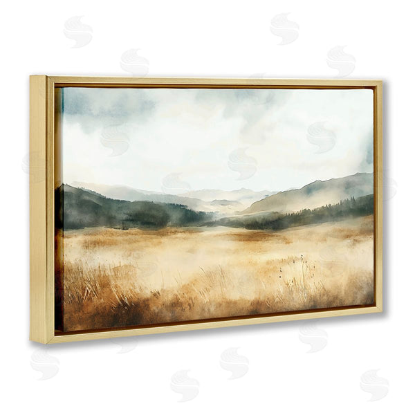 Stupell Industries LSR Creative Studio | Foggy Landscape Distant Hills