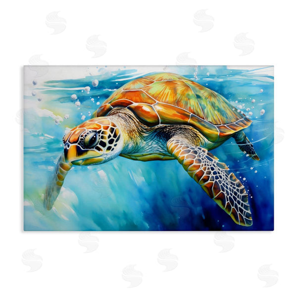 stupell industries LSR Creative Studio | Graceful Swimmer Tortoise