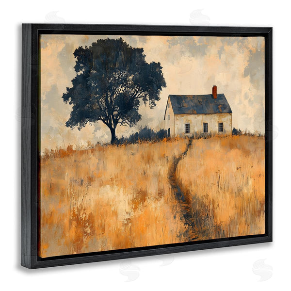 Stupell Industries LSR Creative Studio | Impressionist House On Hilltop