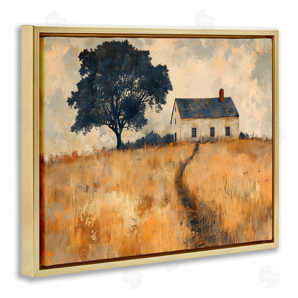 Stupell Industries LSR Creative Studio | Impressionist House On Hilltop