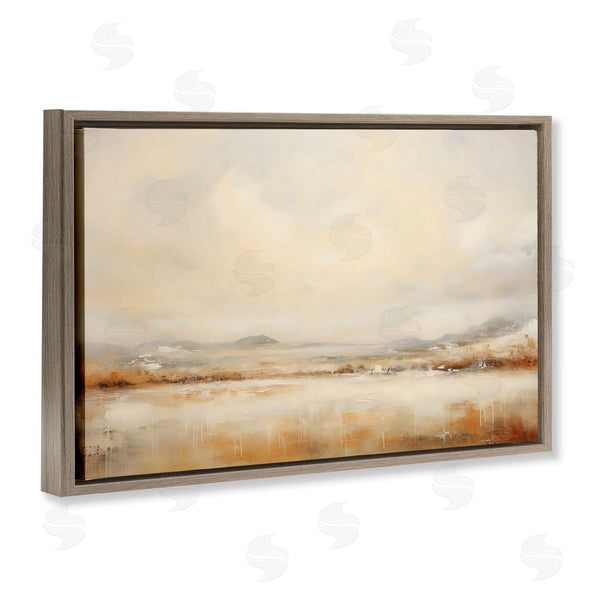 Stupell Industries LSR Creative Studio | Ivory And Bronze Landscape