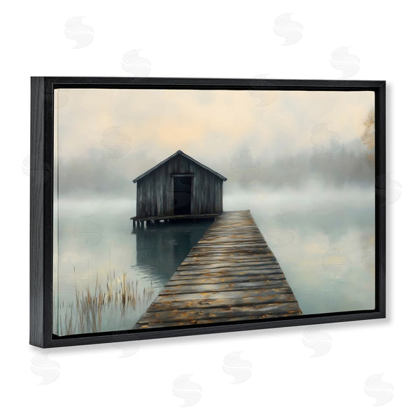 Stupell Industries LSR Creative Studio | Lakeside Boathouse Dock