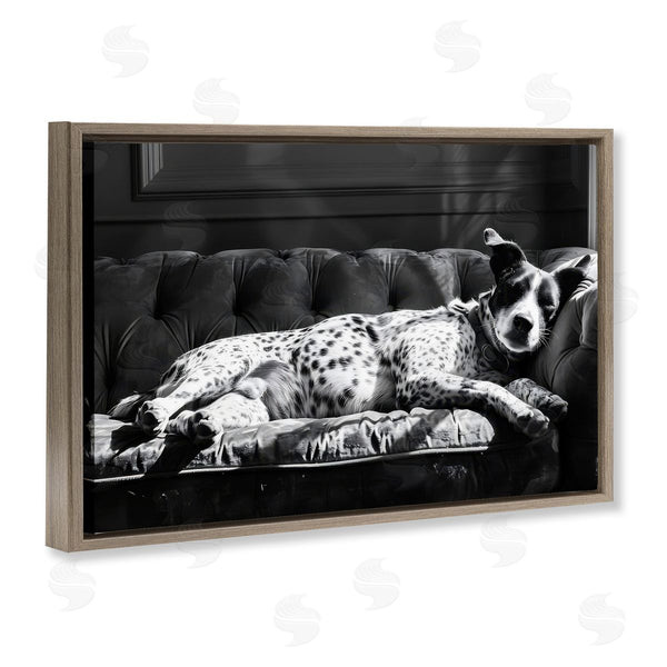 Stupell Industries LSR Creative Studio | Lounging Dog In Sun