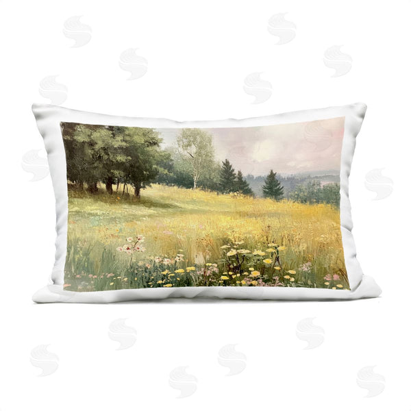 Stupell Industries LSR Creative Studio | Lush Summer Meadow Printed Throw Pillow