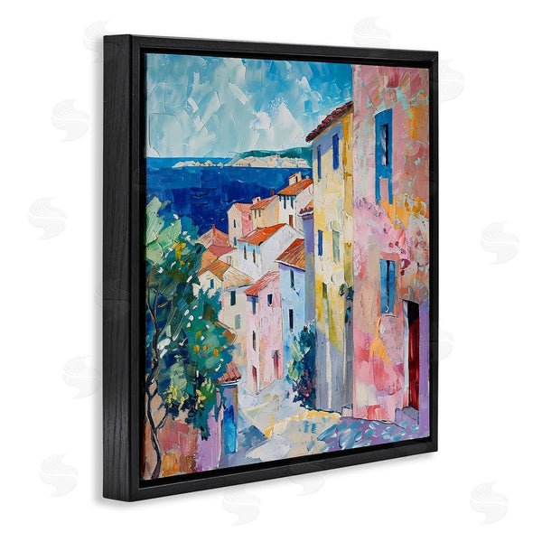 Stupell Industries LSR Creative Studio | Mediterranean Coastal Town