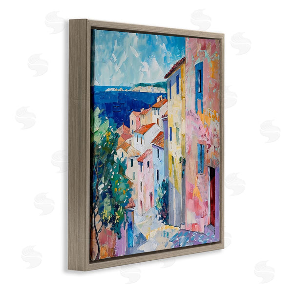 Stupell Industries LSR Creative Studio | Mediterranean Coastal Town