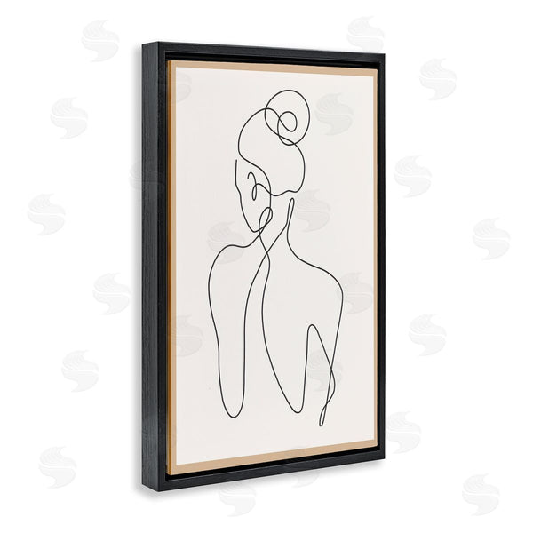 Stupell Industries LSR Creative Studio | Minimal Woman Line Drawing