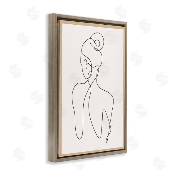 Stupell Industries LSR Creative Studio | Minimal Woman Line Drawing