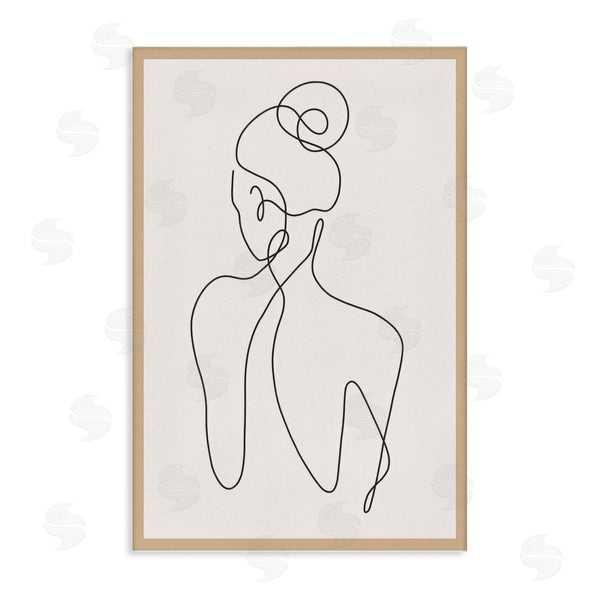 stupell industries LSR Creative Studio | Minimal Woman Line Drawing