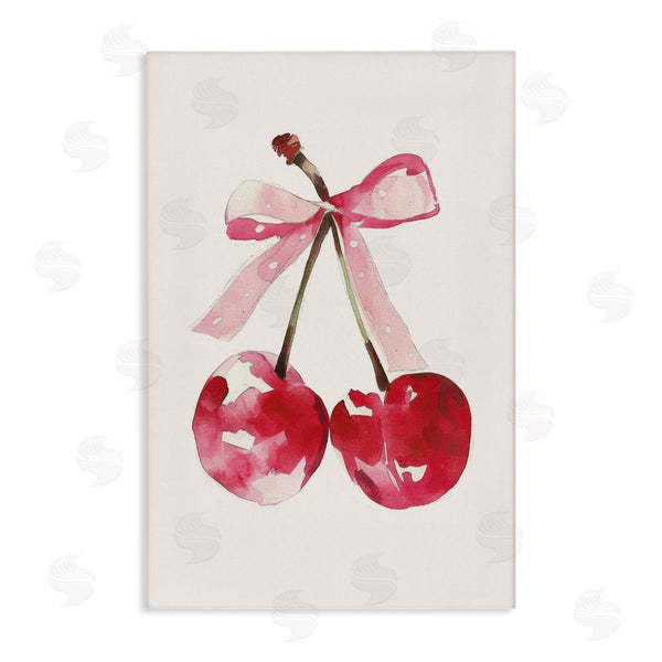 stupell industries LSR Creative Studio | Mod Cherries Tied in Bow