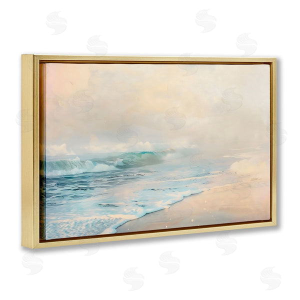 Stupell Industries LSR Creative Studio | Pale Beach Fade Wall Art