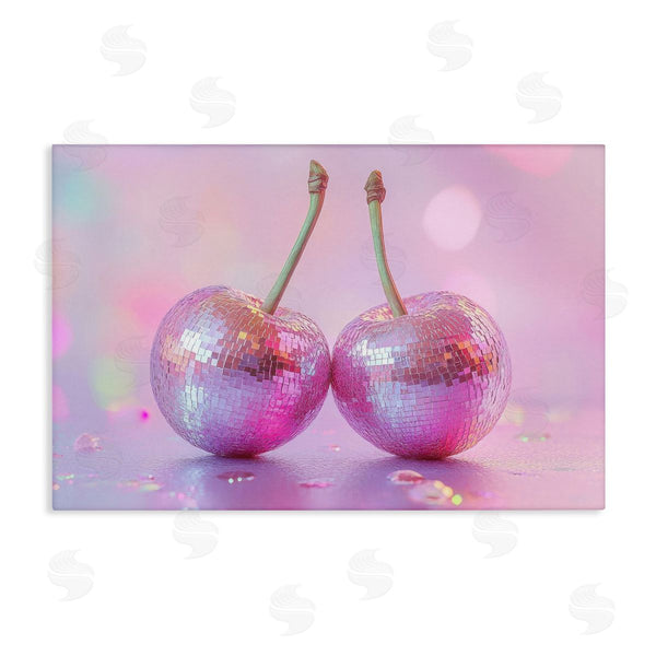 stupell industries LSR Creative Studio | Pastel Shine Disco Cherries