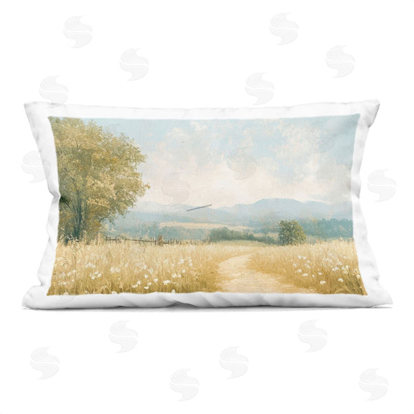 stupell industries LSR Creative Studio | Pastoral Wandering Path Printed Throw Pillow
