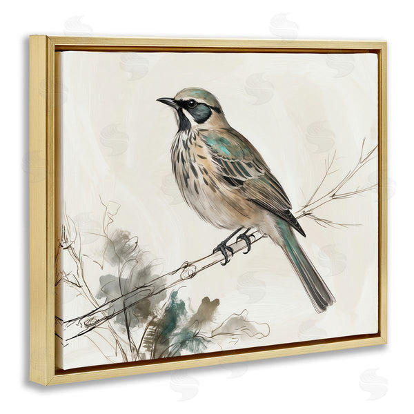 Stupell Industries LSR Creative Studio | Perched Bird Illustration