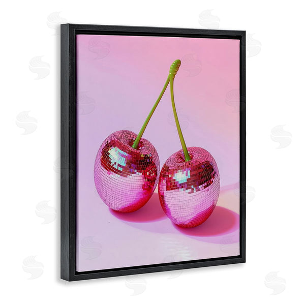 Stupell Industries LSR Creative Studio | Pink Disco Cherries Wall Art