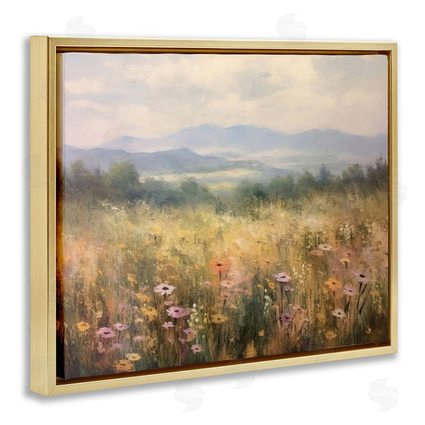 Stupell Industries LSR Creative Studio | Prairie Flowers & Mountains