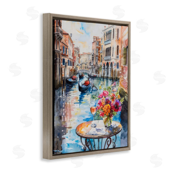 Stupell Industries LSR Creative Studio | Quiet Canal City View