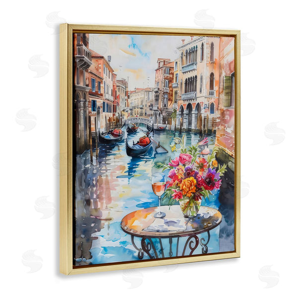 Stupell Industries LSR Creative Studio | Quiet Canal City View