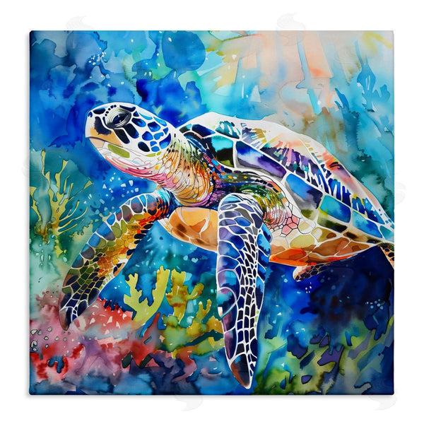 stupell industries LSR Creative Studio | Rainbow Turtle Reef