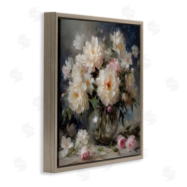 Stupell Industries LSR Creative Studio | Romantic Flowers In Round Vase