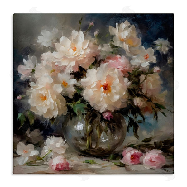 stupell industries LSR Creative Studio | Romantic Flowers in Round Vase