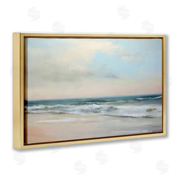 Stupell Industries LSR Creative Studio | Sandy Shore In Neutrals