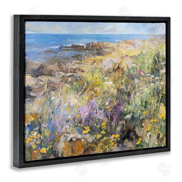 Stupell Industries LSR Creative Studio | Sea Of Wildflowers Coast