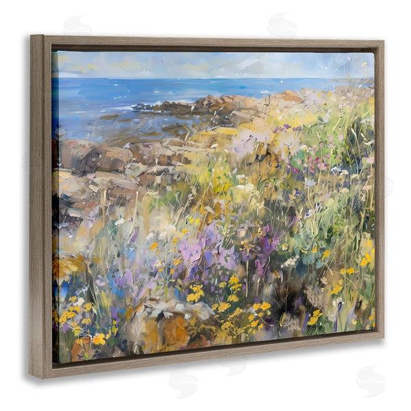 Stupell Industries LSR Creative Studio | Sea Of Wildflowers Coast