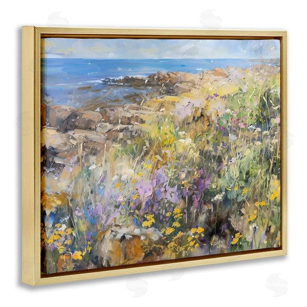 Stupell Industries LSR Creative Studio | Sea Of Wildflowers Coast