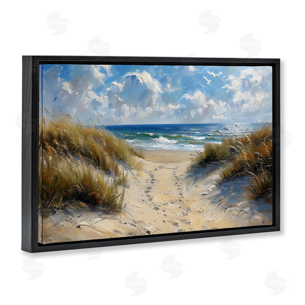 Stupell Industries LSR Creative Studio | Seaside Pathway Footprints