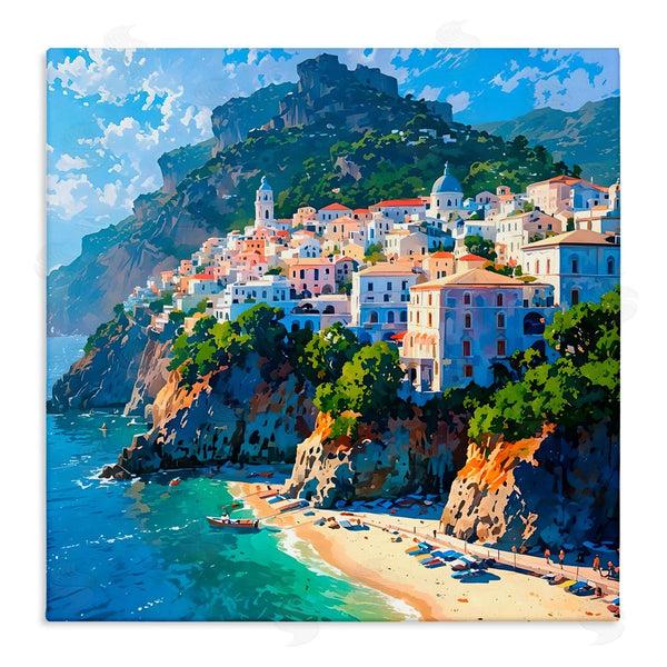stupell industries LSR Creative Studio | Seaside Town's Beach View