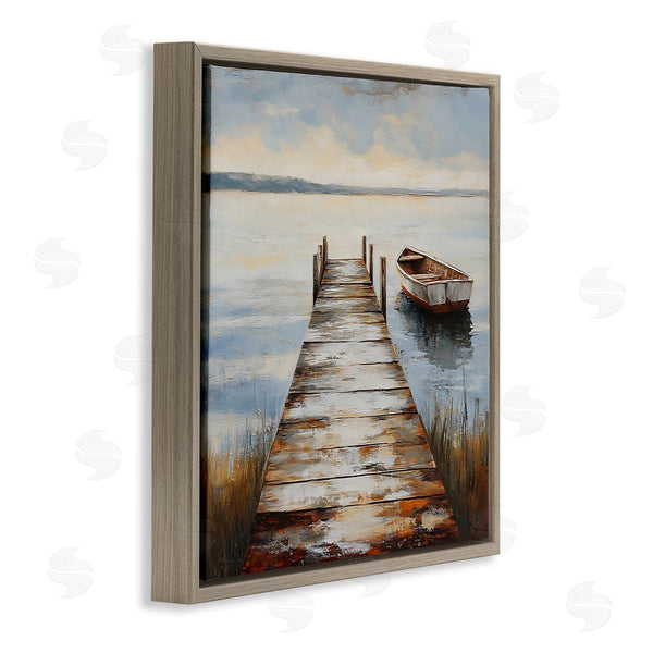 Stupell Industries LSR Creative Studio | Shimmering Lake Seascape