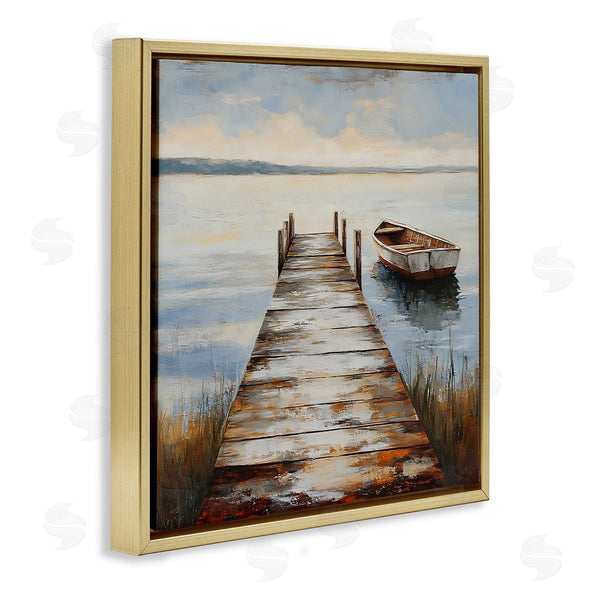 Stupell Industries LSR Creative Studio | Shimmering Lake Seascape