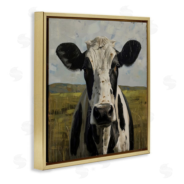 Stupell Industries LSR Creative Studio | Spotted Cow In Pasture