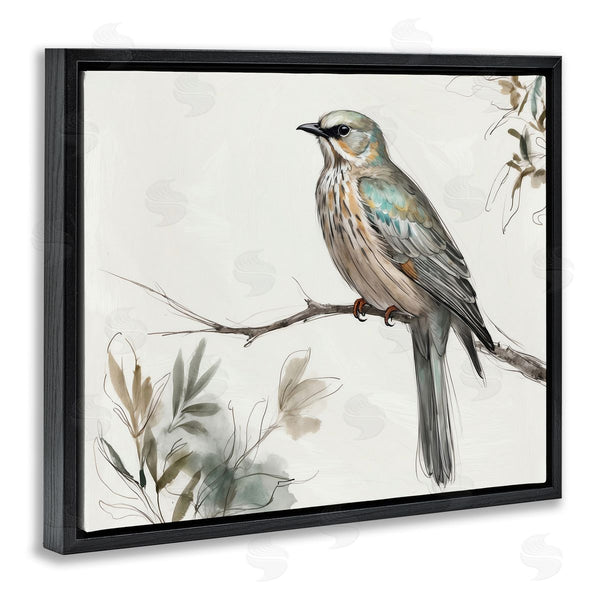 Stupell Industries LSR Creative Studio | Stoic Bird Wildlife Study