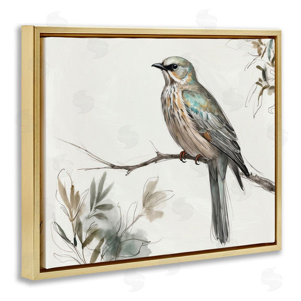 Stupell Industries LSR Creative Studio | Stoic Bird Wildlife Study