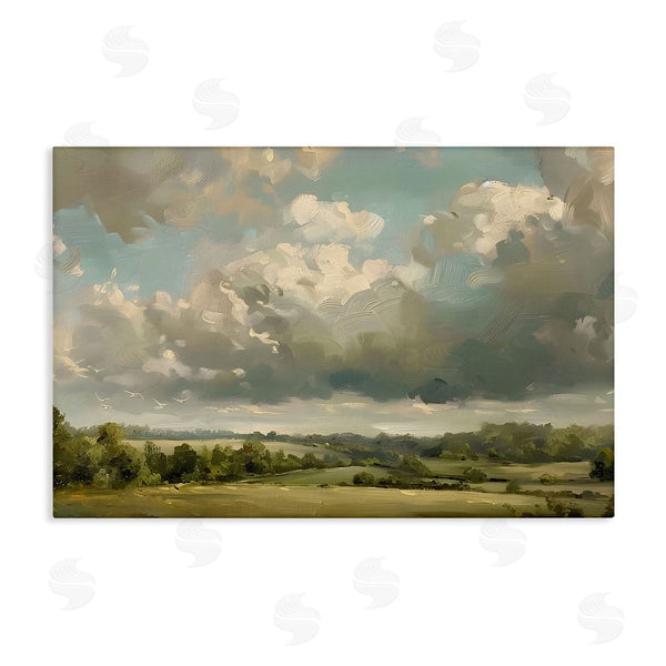 stupell industries LSR Creative Studio | Sunlit Clouds over Countryside