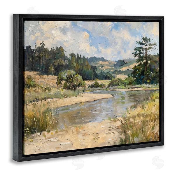 Stupell Industries LSR Creative Studio | Sunlit River Landscape