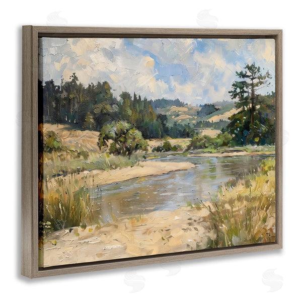 Stupell Industries LSR Creative Studio | Sunlit River Landscape