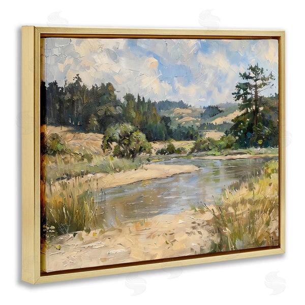 Stupell Industries LSR Creative Studio | Sunlit River Landscape