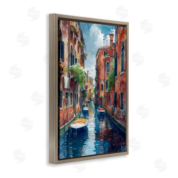 Stupell Industries LSR Creative Studio | Sunny Days On The Canal