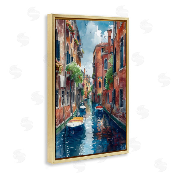 Stupell Industries LSR Creative Studio | Sunny Days On The Canal