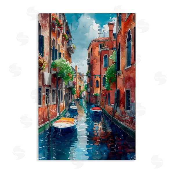 stupell industries LSR Creative Studio | Sunny Days On The Canal