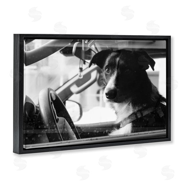 Stupell Industries LSR Creative Studio | Taxi Driver Dog