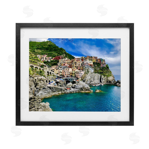 stupell industries LSR Creative Studio | Townscape By The Sea