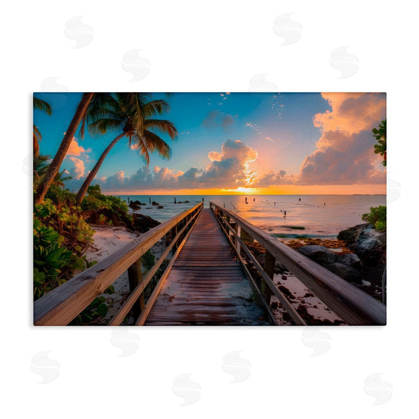 stupell industries LSR Creative Studio | Tropical Beach Dock