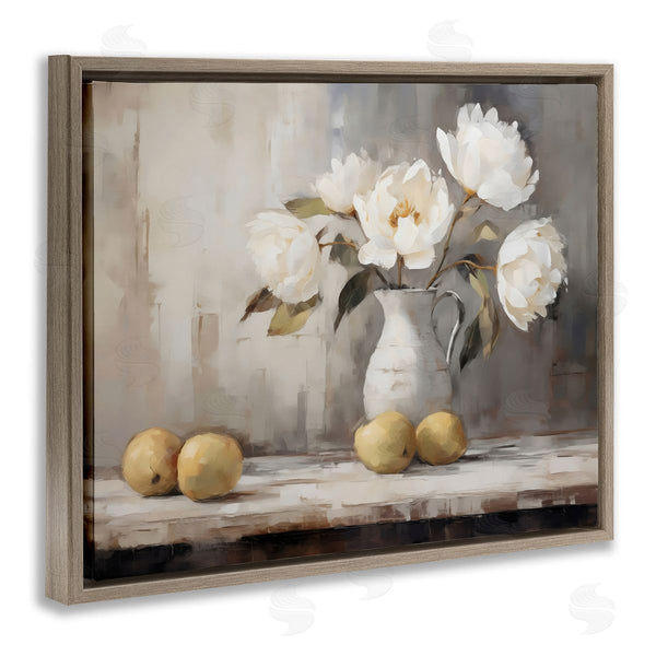 Stupell Industries LSR Creative Studio | Vase Of Peonies & Lemons