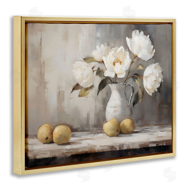 Stupell Industries LSR Creative Studio | Vase Of Peonies & Lemons