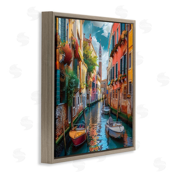 Stupell Industries LSR Creative Studio | Venetian Summer Canal