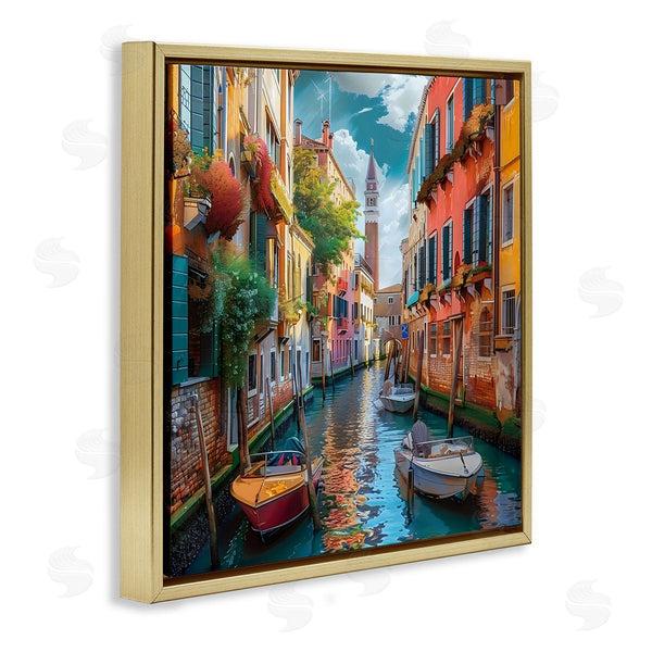 Stupell Industries LSR Creative Studio | Venetian Summer Canal